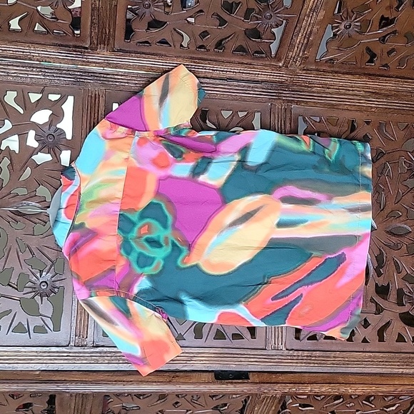 GAP Kids Multicolored Boys Button Down Shirt - Picture 3 of 3